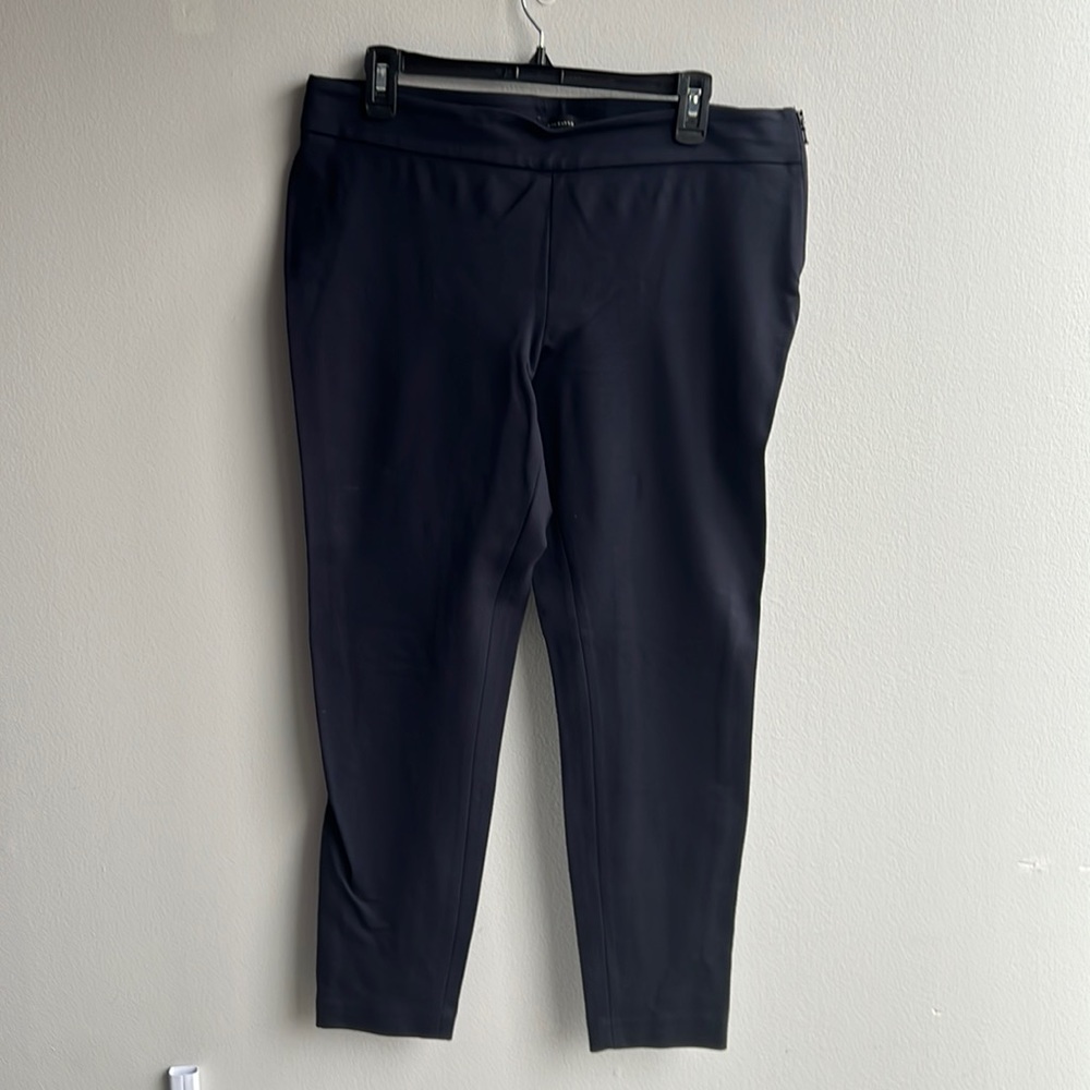 Ann Taylor Navy Skinny Pants, Size 12